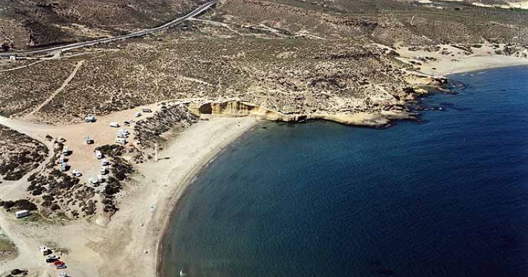 Playa La Carolina, Águilas, Murcia / Fuente: mapama.gob.es