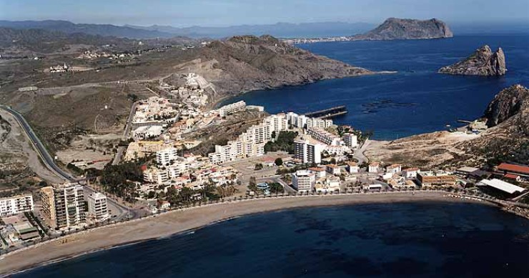 Playa Las Delicias, Águilas, Murcia / Fuente: mapama.gob.es