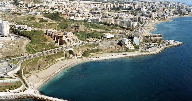 Playa Torrevigía, Benalmádena, Málaga / Fuente: mapama.gob.es