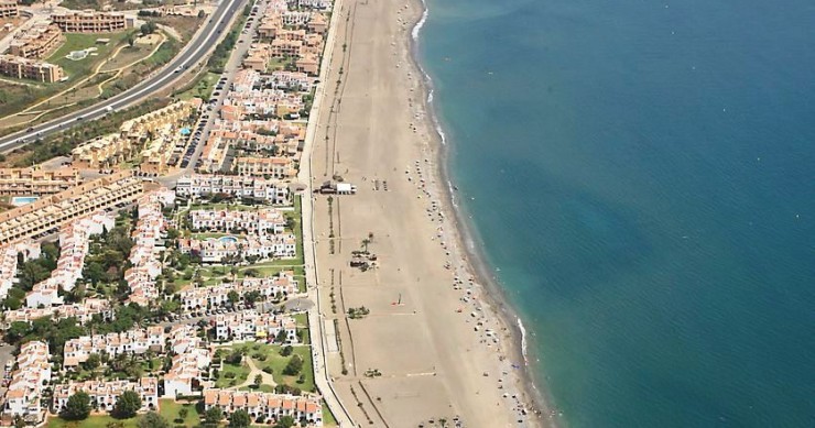 Playa Playa Ancha, Casares, Málaga / Fuente: mapama.gob.es