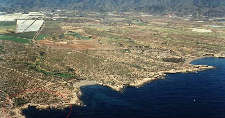 Playa Pozo del Animal, Águilas, Murcia / Fuente: mapama.gob.es