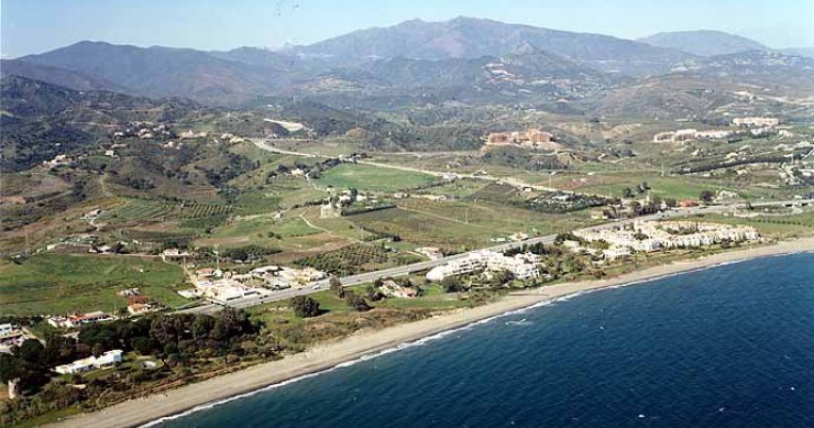 Playa Arroyo de las Cañas, Estepona, Málaga / Fuente: mapama.gob.es