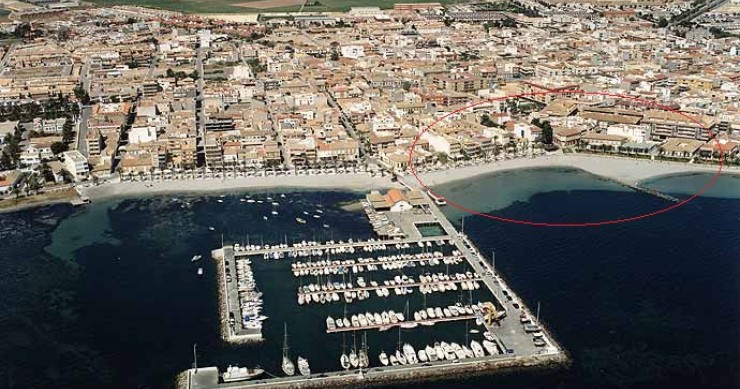 Playa Carrión, Los Alcázares, Murcia / Fuente: mapama.gob.es