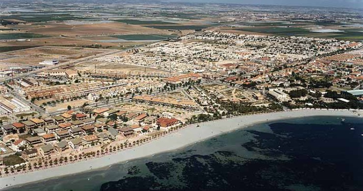 Playa Las Palmeras, Los Alcázares, Murcia / Fuente: mapama.gob.es