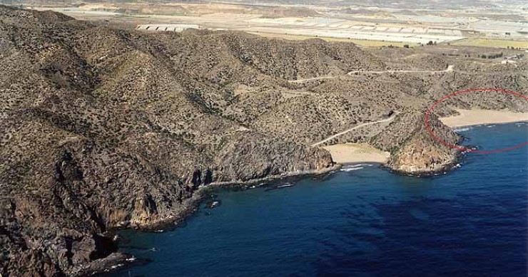 Playa Calnegre, Lorca, Murcia / Fuente: mapama.gob.es