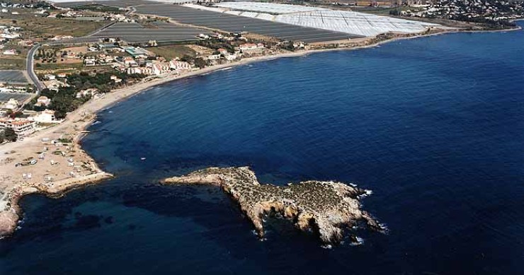 Playa Isla Plana, Cartagena, Murcia / Fuente: mapama.gob.es