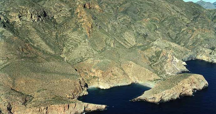 Playa Cala Cerrada, Cartagena, Murcia / Fuente: mapama.gob.es