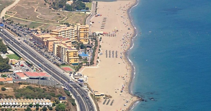 Playa Castillo, Fuengirola, Málaga / Fuente: mapama.gob.es