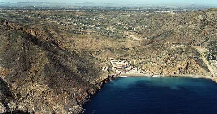 Playa El Portús, Cartagena, Murcia / Fuente: mapama.gob.es