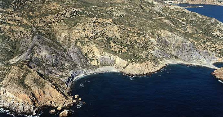 Playa Cala del Gallito, Cartagena, Murcia / Fuente: mapama.gob.es
