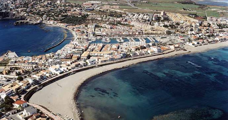 Playa Levante, Cartagena, Murcia / Fuente: mapama.gob.es