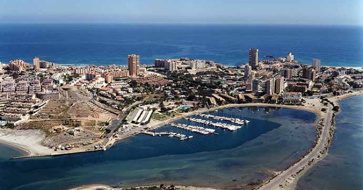 Playa Bahía de las palmeras, Cartagena, Murcia / Fuente: mapama.gob.es