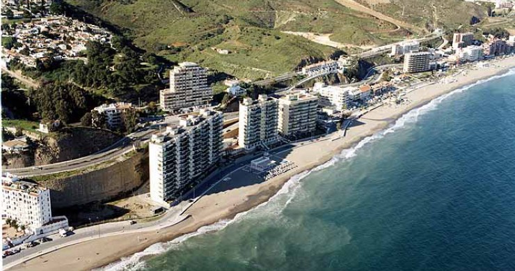 Playa Carvajal, Fuengirola, Málaga / Fuente: mapama.gob.es