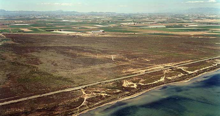 Playa El Carmolí, Cartagena, Murcia / Fuente: mapama.gob.es