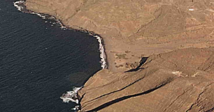 Playa Risco, Agaete, Gran Canaria / Fuente: mapama.gob.es