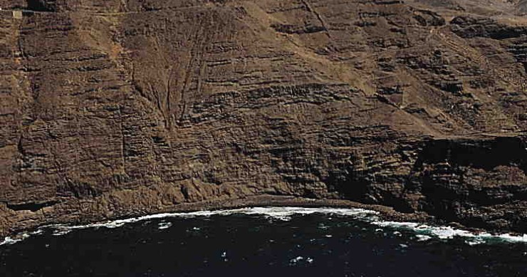 Playa Faneroque, Agaete, Gran Canaria / Fuente: mapama.gob.es