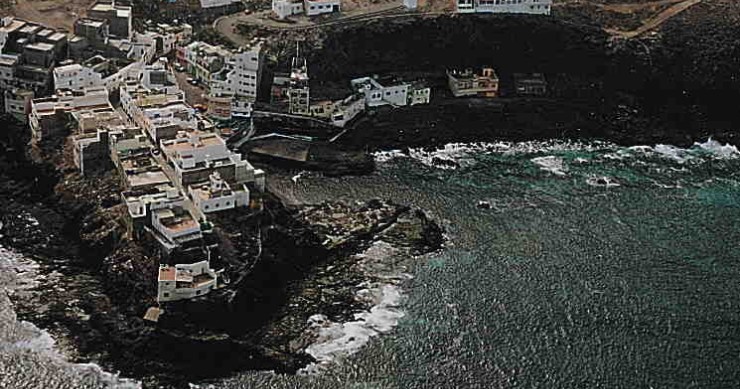 Playa La Caleta de Arriba, Gáldar, Gran Canaria / Fuente: mapama.gob.es