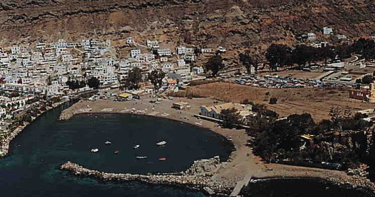 Playa Mogán, Mogán, Gran Canaria / Fuente: mapama.gob.es