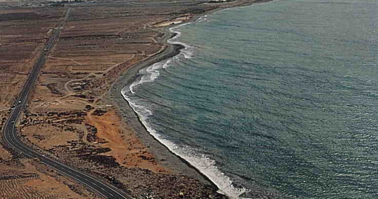 Playa El Cardón, San Bartolomé de Tirajana, Gran Canaria / Fuente: mapama.gob.es