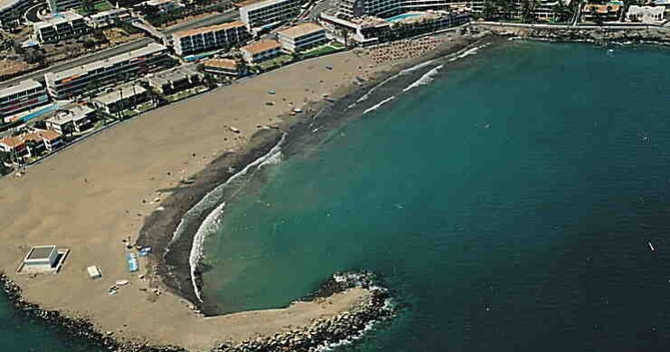 Playa Las Burras, San Bartolomé de Tirajana, Gran Canaria / Fuente: mapama.gob.es