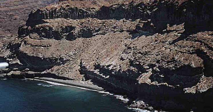 Playa Ambar, Mogán, Gran Canaria / Fuente: mapama.gob.es