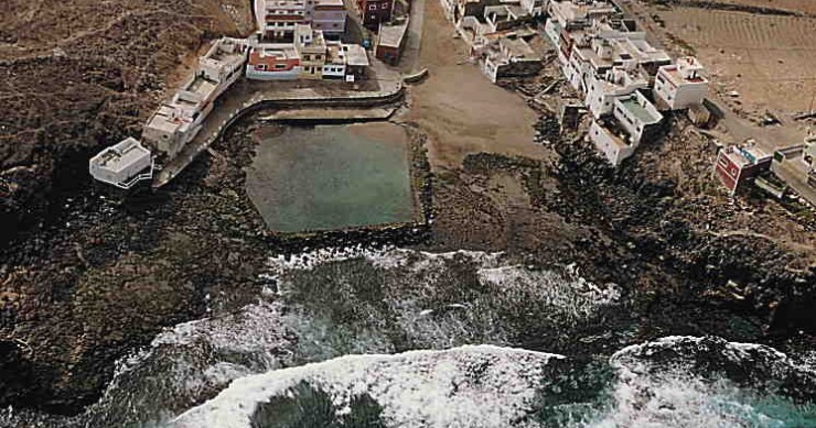 Playa Roque Prieto, Santa María de Guía de Gran Canaria, Gran Canaria / Fuente: mapama.gob.es
