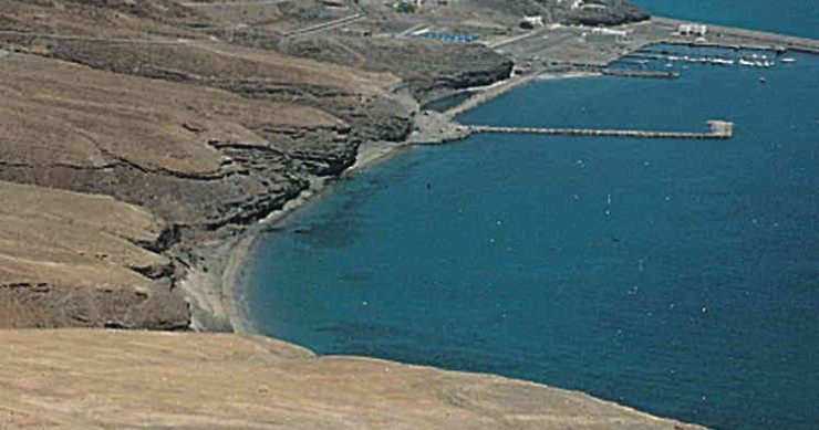 Playa Las Coloradas, Pájara, Fuerteventura / Fuente: mapama.gob.es