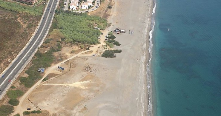 Playa El Negro, Manilva, Málaga / Fuente: mapama.gob.es