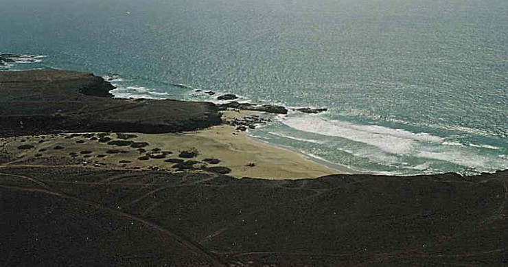 Playa Janubio, Puerto del Rosario, Fuerteventura / Fuente: mapama.gob.es