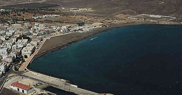 Playa Gran Tarajal, Tuineje, Fuerteventura / Fuente: mapama.gob.es