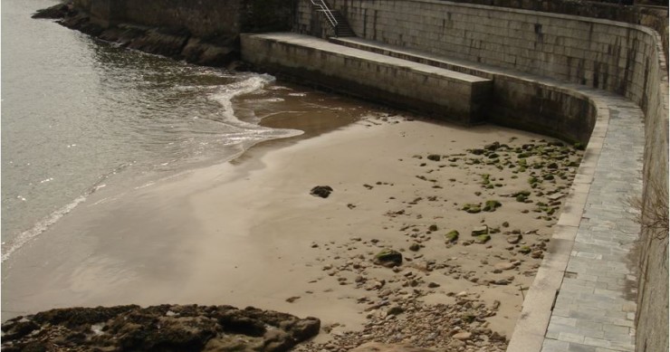 Playa Santa Isabel, Corcubión, A Coruña / Fuente: mapama.gob.es