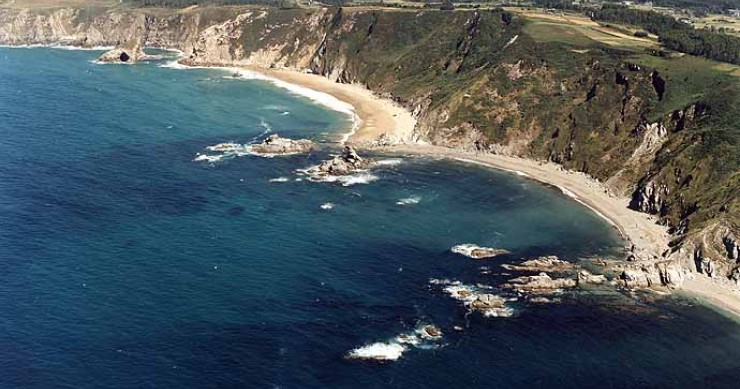 Playa Ribeira do Carro, Ortigueira, A Coruña / Fuente: mapama.gob.es
