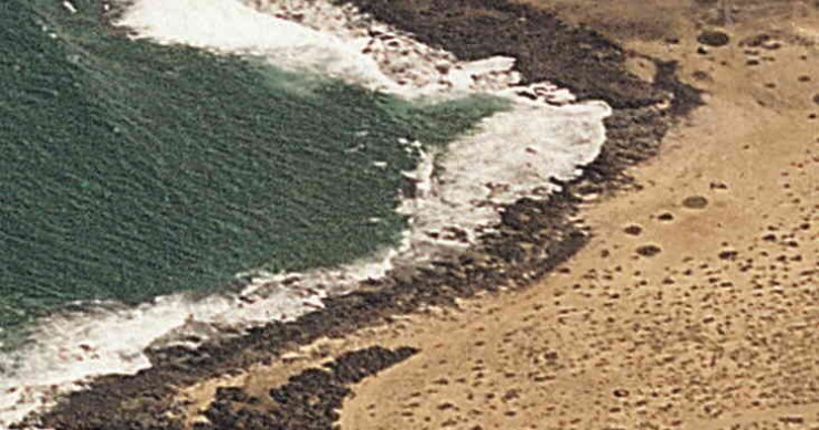 Playa Las Palomas, Teguise, Lanzarote / Fuente: mapama.gob.es