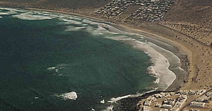Playa Famara, Teguise, Lanzarote / Fuente: mapama.gob.es