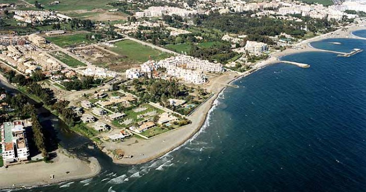 Playa Cortijo Blanco, Marbella, Málaga / Fuente: mapama.gob.es