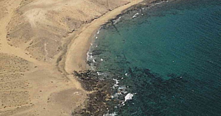 Playa Caleta del Congrio, Yaiza, Lanzarote / Fuente: mapama.gob.es
