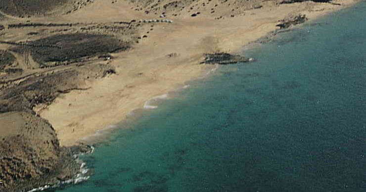 Playa La Cruz, Yaiza, Lanzarote / Fuente: mapama.gob.es