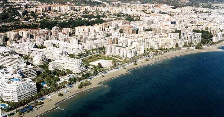 Playa Fontanilla, Marbella, Málaga / Fuente: mapama.gob.es