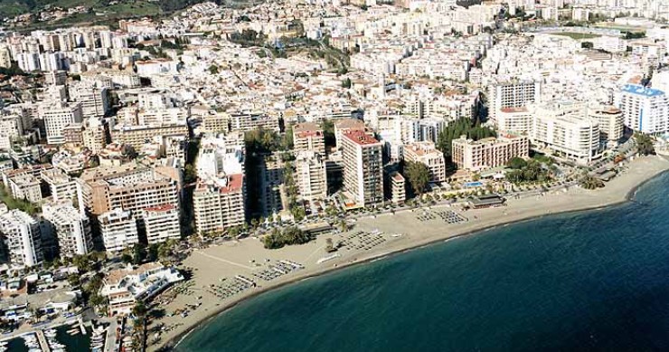 Playa La Venus, Marbella, Málaga / Fuente: mapama.gob.es