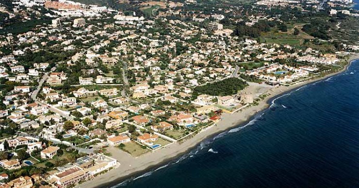 Playa Las Cañas, Marbella, Málaga / Fuente: mapama.gob.es