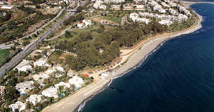 Playa Casablanca, Marbella, Málaga / Fuente: mapama.gob.es