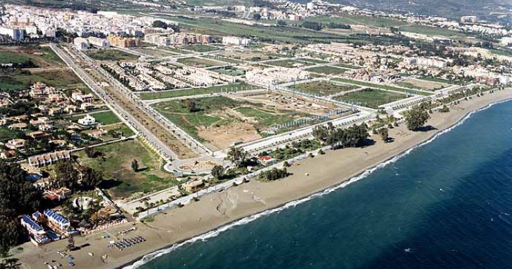 Playa San Pedro de Alcántara, Marbella, Málaga / Fuente: mapama.gob.es