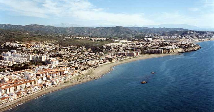 Playa Cala del Moral, Rincón de la Victoria, Málaga / Fuente: mapama.gob.es