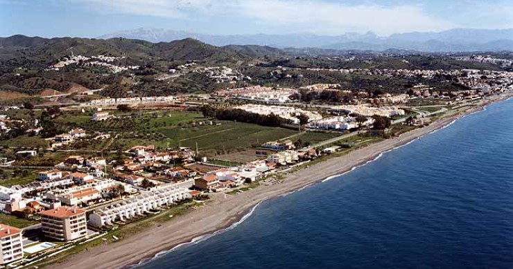 Playa Los Rubios, Rincón de la Victoria, Málaga / Fuente: mapama.gob.es