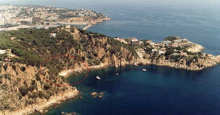 Playa Cala del Vigatà, Sant Feliu de Guíxols, Girona / Fuente: mapama.gob.es