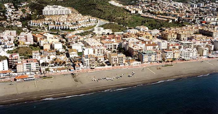 Playa Rincón de la Victoria, Rincón de la Victoria, Málaga / Fuente: mapama.gob.es