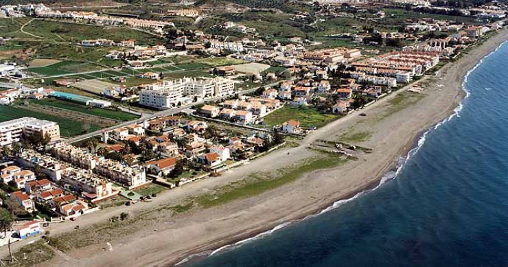 Playa Torre de Benagalbón, Rincón de la Victoria, Málaga / Fuente: mapama.gob.es