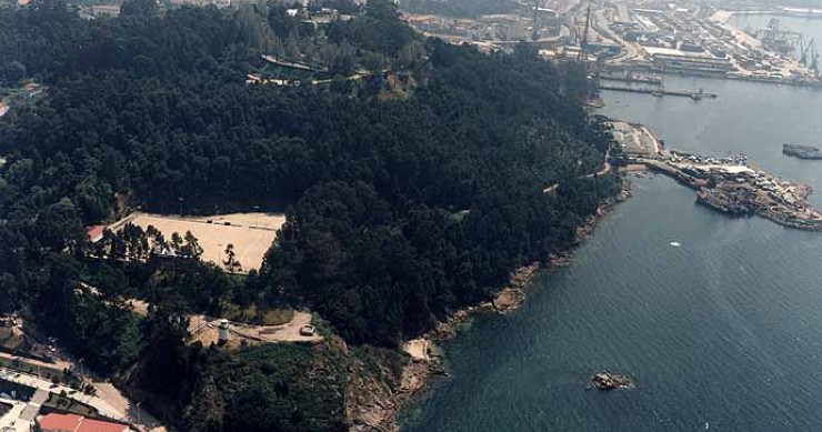 Playa Calo del Faro, Vigo, Pontevedra / Fuente: mapama.gob.es