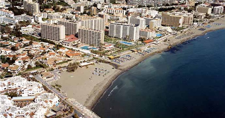 Playa Fuente de la Salud, Benalmádena, Málaga / Fuente: mapama.gob.es