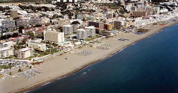 Playa La Carihuela, Torremolinos, Málaga / Fuente: mapama.gob.es